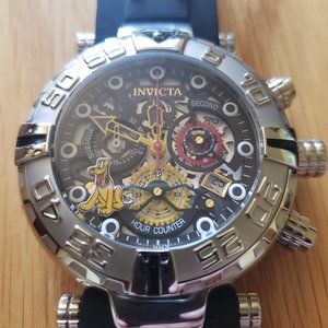 #004 LIMITED EDITION - Invicta Disney Limited Edition Pluto Quartz Mens Watch